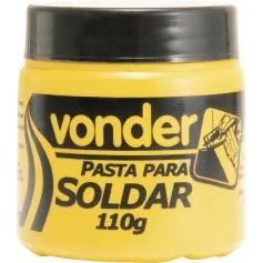 Pasta para solda com estanho fio