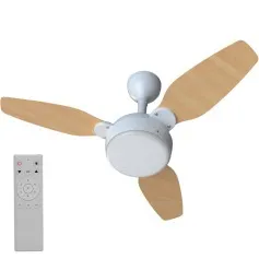 Ventilador de teto 3 pás dupla face com controle remoto - Legacy Inverter Led