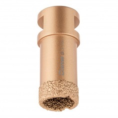 Serra copo diamantada 22 mm para esmerilhadeira rosca M14