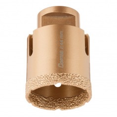 Serra copo diamantada 44 mm para esmerilhadeira rosca M14