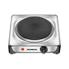 Fogão elétrico de mesa 1 prato 1.000 watts - Fast Cook