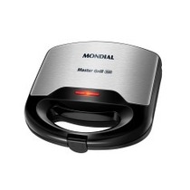 Sanduicheira Grill antiaderente 750 watts inox - S-20