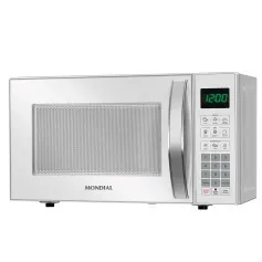 Micro-ondas 21 litros 1200W 10 níveis de potência - MO-01-21-W