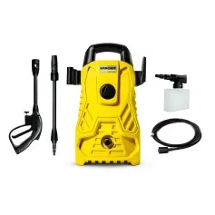 Lavadora de alta pressão 1500 libras com aplicador de detergente - Compacta