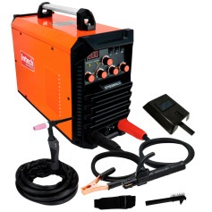 Inversora de solda multiprocesso 200A para Eletrodo revestido E Tig AC/DC - STIG200ALU