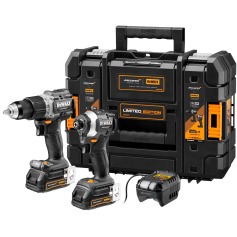 Combo Furadeira Parafusadeira de impacto DCD85 + Parafusadeira de impacto 20V DCF85 McLaren F1- DCK200ME2GT Combo Furadeira Parafusadeira de impacto DCD85 + Parafusadeira de impacto 20V DCF85 McLaren F1- DCK200ME2GT