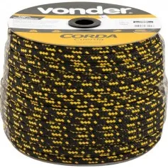 Corda multifilamento trançada 12 mm x 140 m cores diversas  