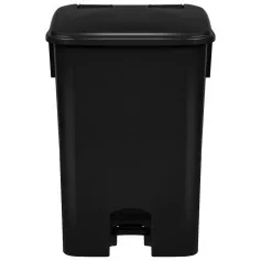 Cesto coletor de lixo com pedal 100 litros com rodas - CP11PR