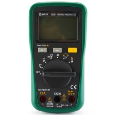 Multímetro digital mini com medição de frequência 600V CAT III DC/AC - ST03007 Multímetro digital mini com medição de frequência 600V CAT III DC/AC - ST03007