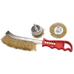 Jogo de escovas de ao com 3 peas - 744849