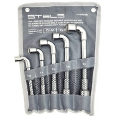 Jogo de chave biela com furo passante 10 a 17 mm 5 peas 