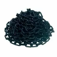 Corrente plástica de 6 mm pacote com 10 metros preto