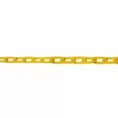Corrente plástica para sinalização 6 mm 10 m amarela 