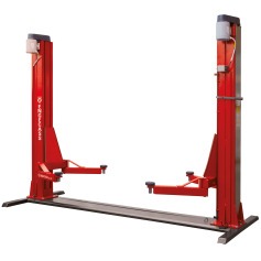 Elevador automotivo 4,1 Toneladas vermelho trifásico - EC 4100 Elevador automotivo 4,1 Toneladas vermelho trifásico - EC 4100