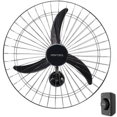 Ventilador de parede 60 cm oscilante grade de aço - 543