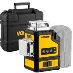 Nível a laser verde 3 linhas 30 m a bateria 18V Sem Bateria - INLV1854