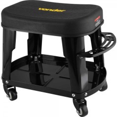 Banqueta para mecnico com porta-ferramentas capacidade de 135 kg