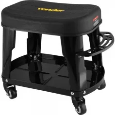 Banqueta para mecânico com porta-ferramentas capacidade de 135 kg
