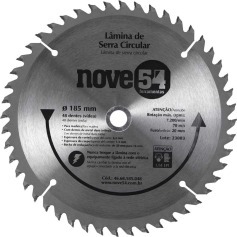Disco de serra para madeira 185 x 20 mm 48 dentes