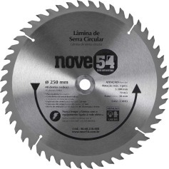 Disco de serra para madeira 250 x 30 mm 48 dentes