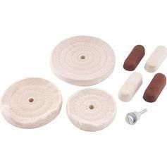 Jogo de rodas de pano para polimento Jogo de rodas de pano para polimento