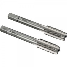 Jogo de macho manual a�o r�pido 10 x 1,00 mm MB com 2 pe�as