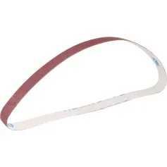 Cinta de lixa 15 mm x 454 mm G 80  com 5 peças  