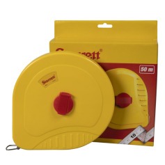 Trena longa com fita em fibra de vidro 50 m caixa fechada - KTS638 Trena longa com fita em fibra de vidro 50 m caixa fechada - KTS638