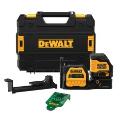 Nível a laser verde a bateria 2 linhas 85 m Sem Bateria - DCLE34020GB