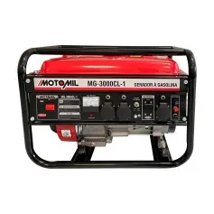 Gerador de energia 2,8 Kva a gasolina partida manual - MG-3000CL-1