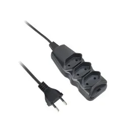 Extensão elétrica 3 metros 3 tomadas 3 x 0,75mm 10A 2P+T