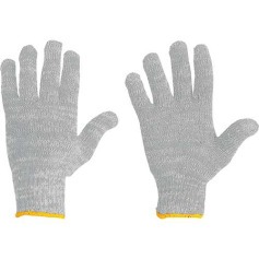 Luva de malha 3 fios mesclada tamanho 10 Luva de malha 3 fios mesclada tamanho 10