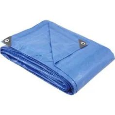 Lona de polietileno azul 10 x 8 m