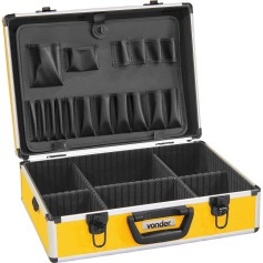 Maleta para ferramentas 455 x 330 x 152 mm com chave - MF312 Maleta para ferramentas 455 x 330 x 152 mm com chave - MF312