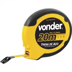 Trena emborrachada fechada com fita de aço 12,5 mm x  20 m