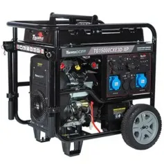 Gerador de energia 17 Kva a gasolina partida elétrica trifásico 220V - TG15000CXE3D-XP
