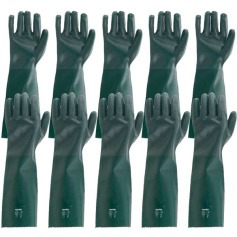 Kit 5 pares de luva de pvc spera com forro 46 cm - PAV 0046