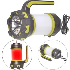 Lanterna holofote Led recarregável T6 - Explorer Delta