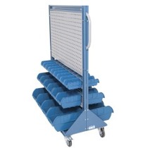 Carrinho com painel para transporte de componentes - CR-77