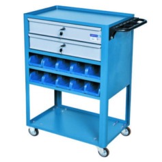 Carrinho para ferramentas aberto com 2 gavetas - CR-76 Carrinho para ferramentas aberto com 2 gavetas - CR-76