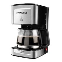 Cafeteira elétrica 550W jarra de vidro 20 xícaras Dolce Arome - C-43-20X-SI Cafeteira elétrica 550W jarra de vidro 20 xícaras Dolce Arome - C-43-20X-SI