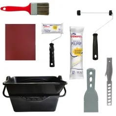 Kit para pintura com 7 peças