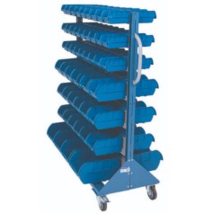 Carrinho porta-componentes com 98 caixas - CR-65