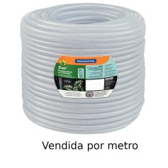 Mangueira cristal reforçada para jardim de 1/2 Mangueira cristal reforçada para jardim de 1/2
