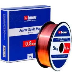 Arame para solda mig de 0.8 mm rolo com 5 kg Arame para solda mig de 0.8 mm rolo com 5 kg