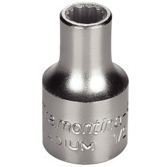Soquete estriado 10 mm encaixe 1/2