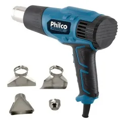 Soprador térmico 2000W 350 a 550°C 2 estágios com acessórios - PST01
