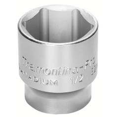 Soquete sextavado 12 mm encaixe 1/2