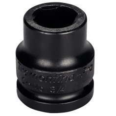 Soquete sextavado de impacto 24 mm encaixe 3/4