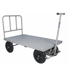 Carro plataforma com 1 aba capacidade 1.200 kg - TM-57 Carro plataforma com 1 aba capacidade 1.200 kg - TM-57